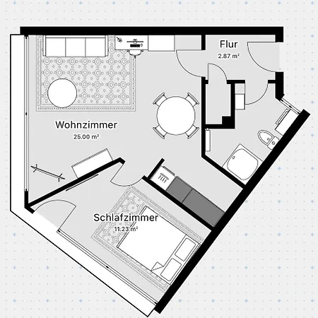 Apartmán Orange Zebra 4p Mit Tiefgarage Wetter (Ruhr)